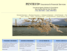 Tablet Screenshot of penteco.com